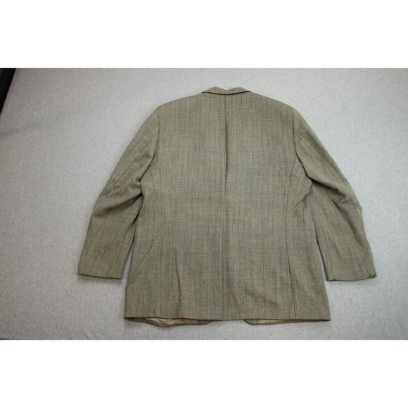 Lauren Ralph Lauren Blazer Mens 44L Herringbone Wool 2 Button Single Breasted - Picture 4 of 11